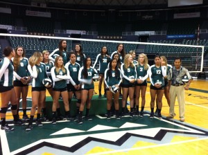 Getting ready for official team photo