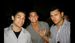 Matt Mielke, Leroy Lutu Jr., Greg Salas