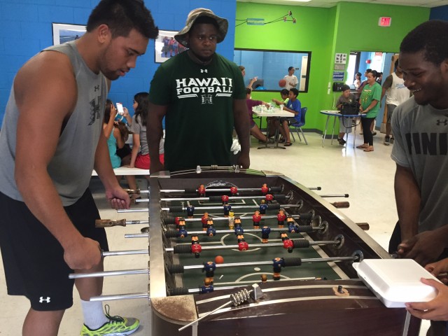 Jamie Tago, Remy McClam and Daniel Lewis