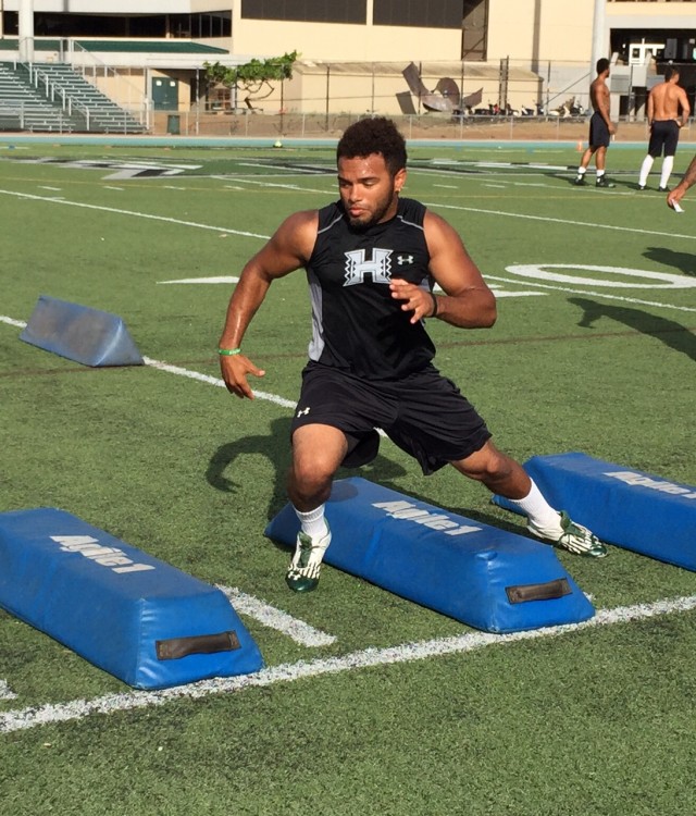 Running back Pereese Joas