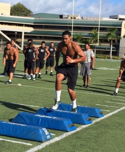 Linebacker Malachi Mageo