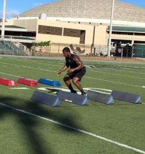 Linebacker Jerrol Garcia-Williams