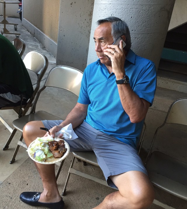 Head coach Norm Chow