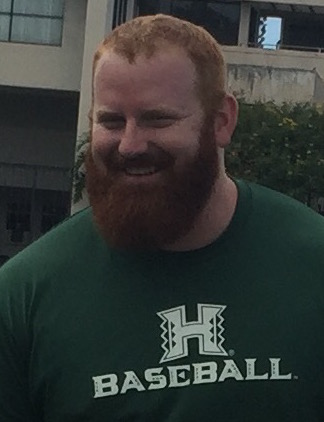 Former UH baseball pitcher Josh Elms is a graduate assistant with the strength/conditioning program
