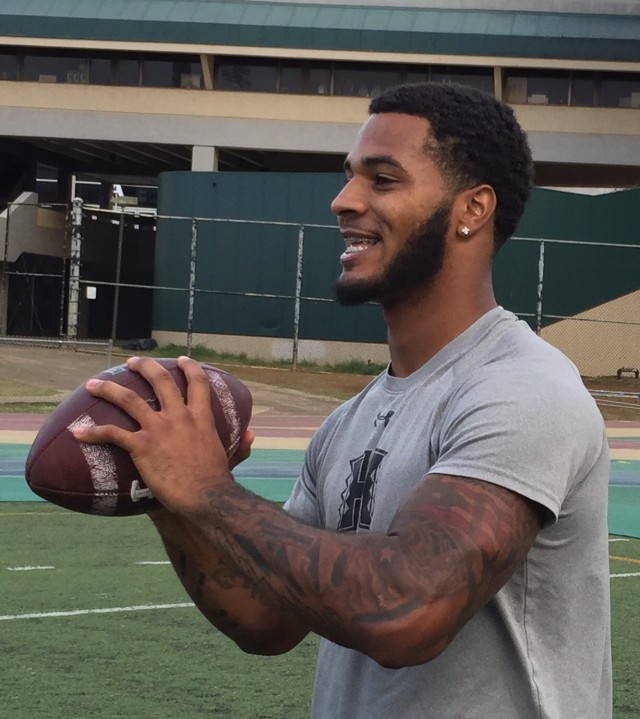 Slotback/wideout Quinton Pedroza