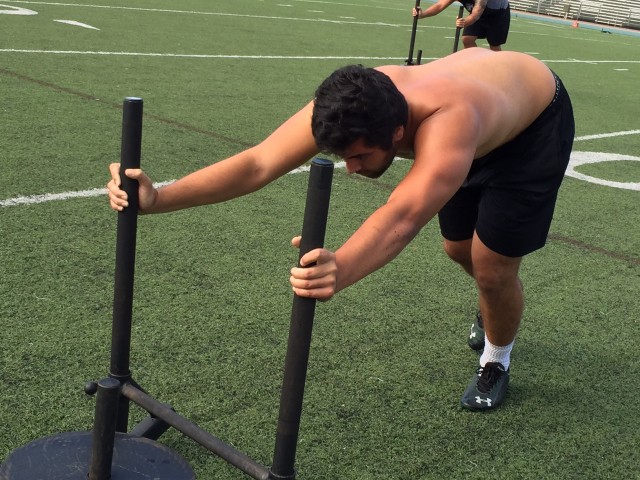 Offensive lineman Sione Kauhi