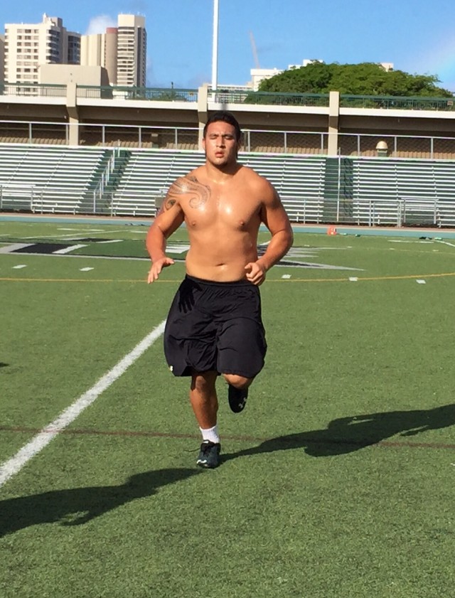 Fullback Kaiwi Chung