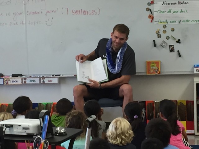 Volunteer coach Zane Johnson