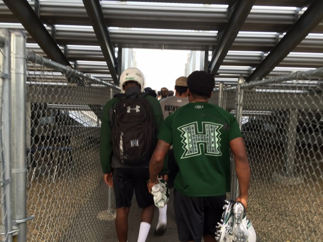 Entering Rocky Mountain High's field 