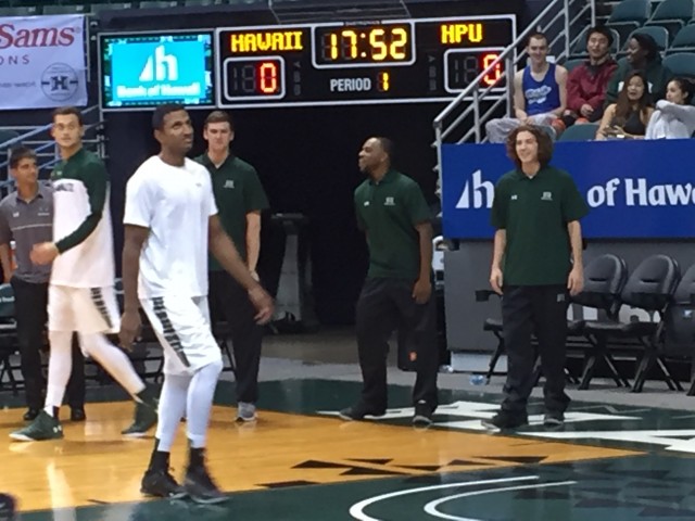 Point guard Roderick Bobbitt did not dress to play against HPU on Saturday.