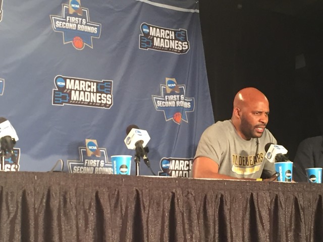 Cal coach Cuonzo Martin was asked some tough questions about his team's adverse week.