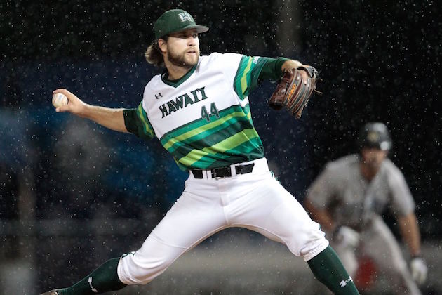 Senior Kyle Von Ruden will take his turn as Hawaii's No. 1 starter this week against Long Beach State. 