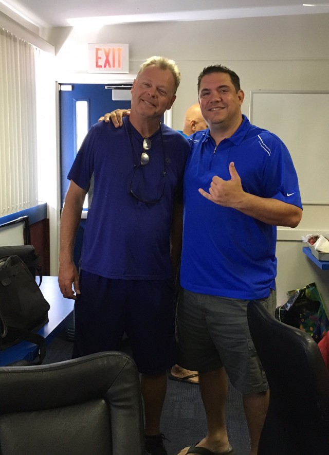 Bobby Curran and John Venerii