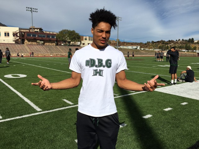 Cornerback Jalen Rogers, an original member of DBG