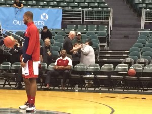 Riley Wallace showed up for the 2016 Tip-off Marathon.