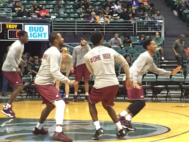 "One Roy?" Oh, wait, that says Troy. Got it.