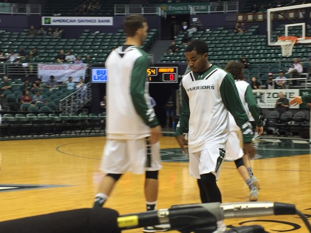 Brocke Stepteau gets the starting nod tonight.
