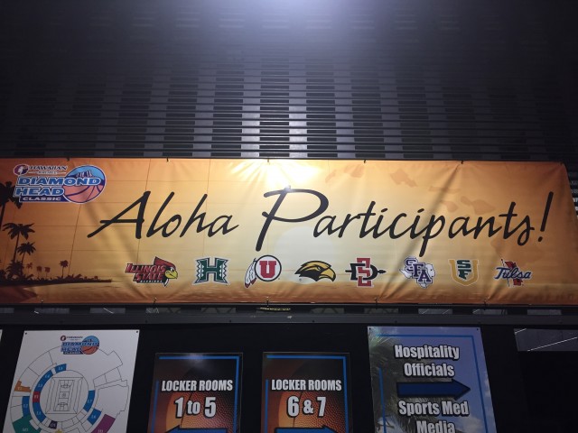 Hawaii opens up the 2016 edition of the Diamond Head Classic with Illinois State today.