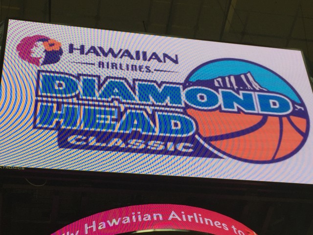 UH has never played in the Diamond Head Classic seventh-place game.