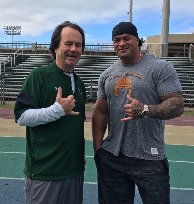 Kevin Lempa and Chris Brown