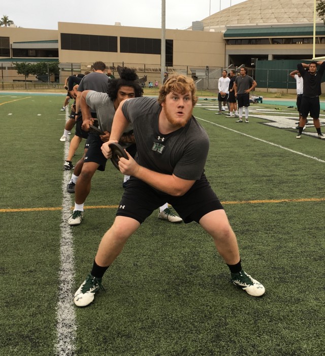 Offensive lineman JR Hensley