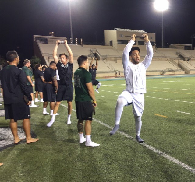 Linebacker Russell Williams Jr. 