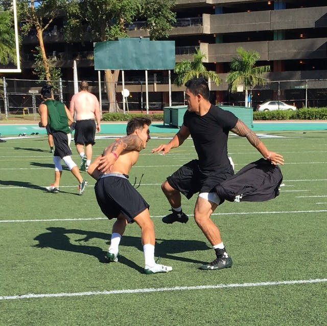 Manu Hudson-Rasmussen and Ryan Tuiasoa