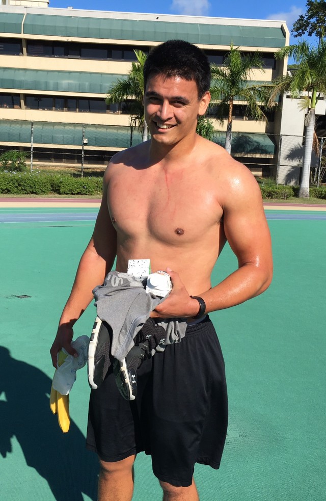 In the Noah/Noa battle, Noah Borden defeated wideout Kumoku Noa for the mid-morning title 
