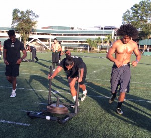 Linebacker Wesley Faagau