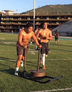 Defensive end Pumba Williams