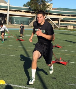 Quarterback Cole Brownholtz