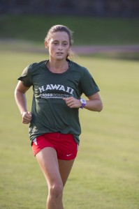 UH senior Montana Martinez plans to run in the 5K in the Rainbow Relays. Craig Kojima/Star-Advertiser