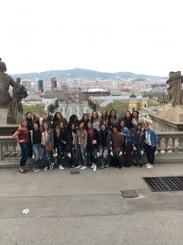 UH took in the National Art Museum of Catalonia // Photo courtesy Michele Nagamine