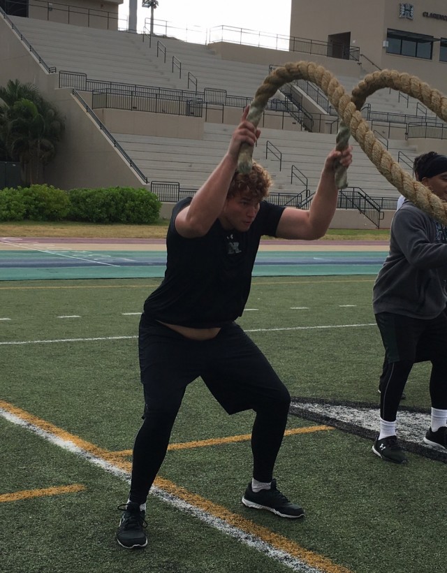 Right tackle Matt Norman