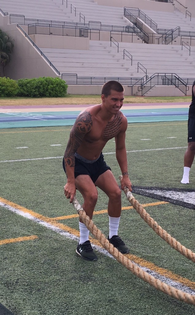 Cornerback Manu Hudson-Rasmussen