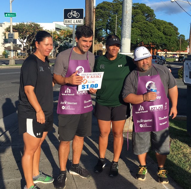 Softball staff (I woke up too late to see Bob Coolen work the early shift)
