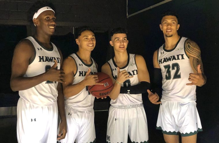 hawaii warriors basketball jersey